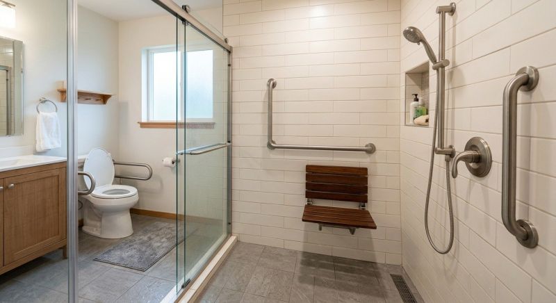 Handicap Shower Installation in Lancaster, PA